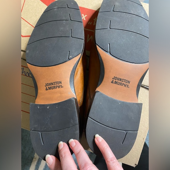 Johnston & Murphy Sheepskin Leather Shoes - Picture 5 of 6